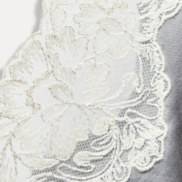 Moudda ZARA - Top bretelle satin col en V avec dentelle - Tunisie 4