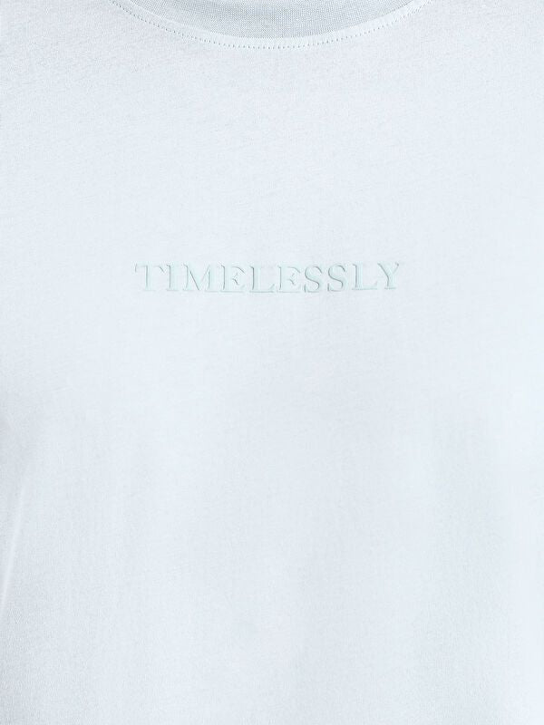 Moudda LC Waikiki - T-shirt imprimé en jersey manches courtes Homme Bleu - Tunisie 3