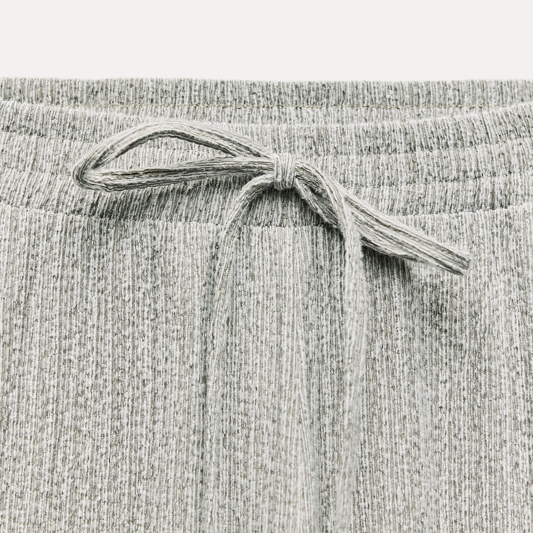 Moudda ZARA - Pantalon droit brossé, texture douce – ensemble - Tunisie 3