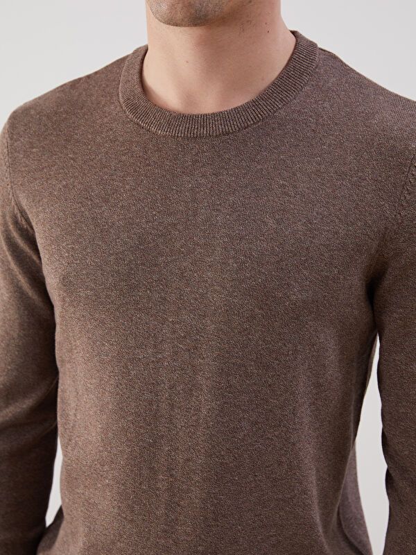 Moudda LC Waikiki - Pull en tricot Homme Mela marron clair - Tunisie 3