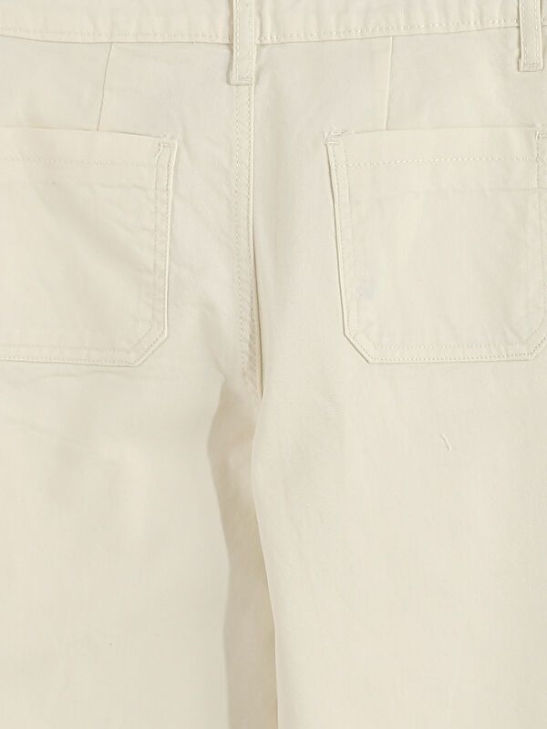 Moudda LC Waikiki - Pantalon tissé Fille Ecru - Tunisie 3