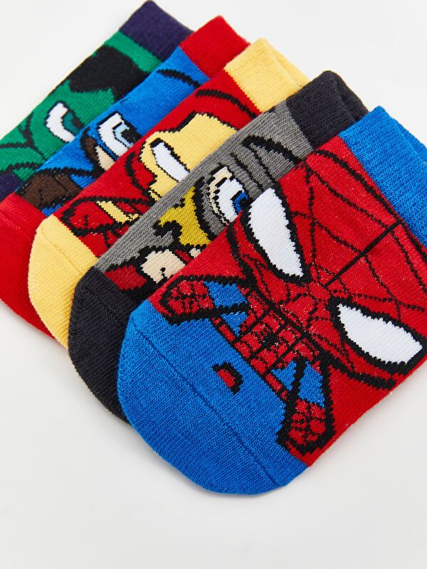 Moudda LC Waikiki - Chaussettes pour sneakers Garçon Fil mélangé teint - Tunisie 4