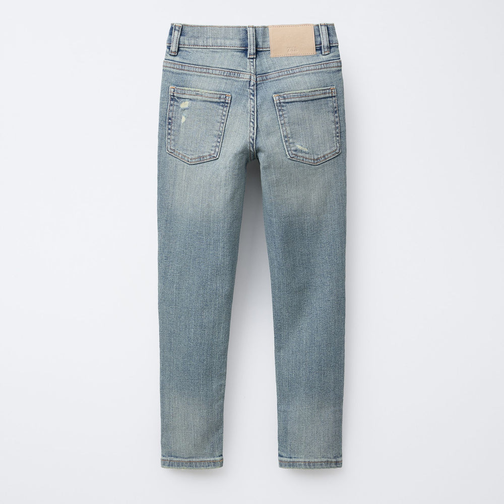 Moudda ZARA - Pantalon Denim Skinny - Déchiré & Dirty Wash - Tunisie 2