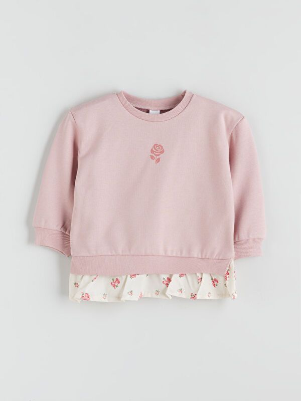 Moudda LC Waikiki - Pack sweatshirt jersey Fille Rose claire - Tunisie 4