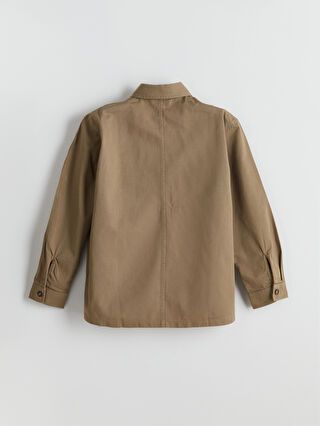 Moudda LC Waikiki - Chemise tissée manches longues Garçon Kaki - Tunisie 2