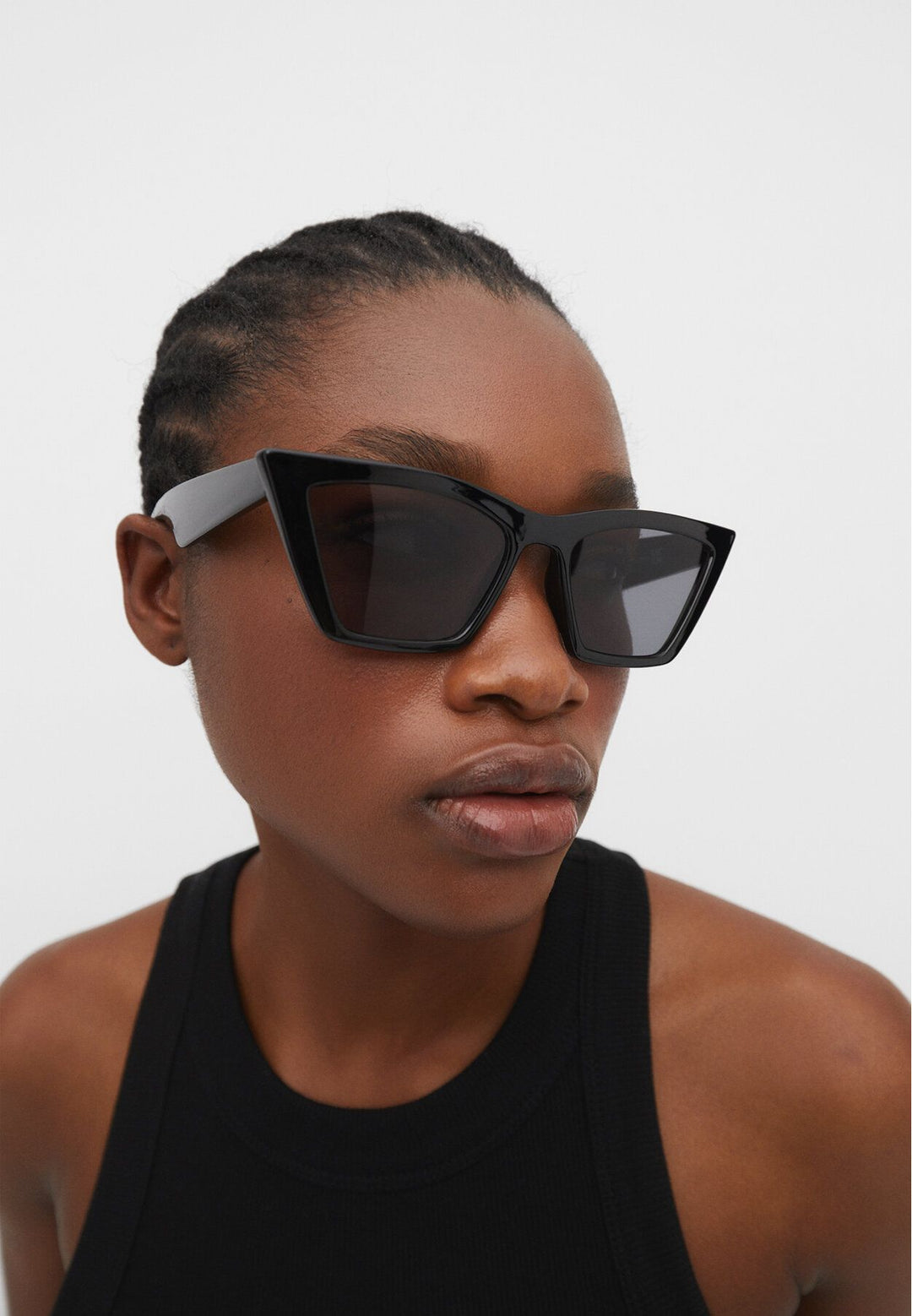 Moudda STRADIVARIUS - Lunettes Cat Eye Carrées en Acétate - Tunisie 5