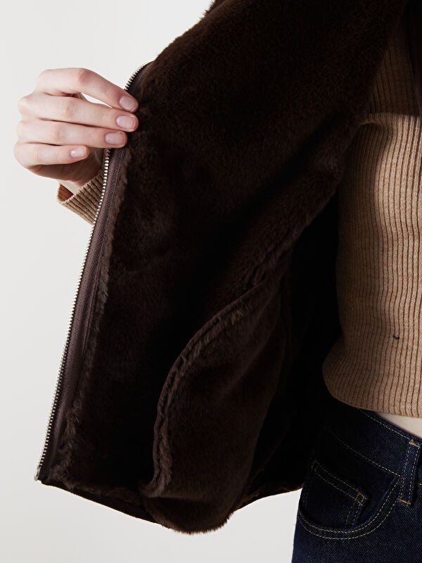 Moudda LC Waikiki - Veste sans manches Femme Brun - Tunisie 4