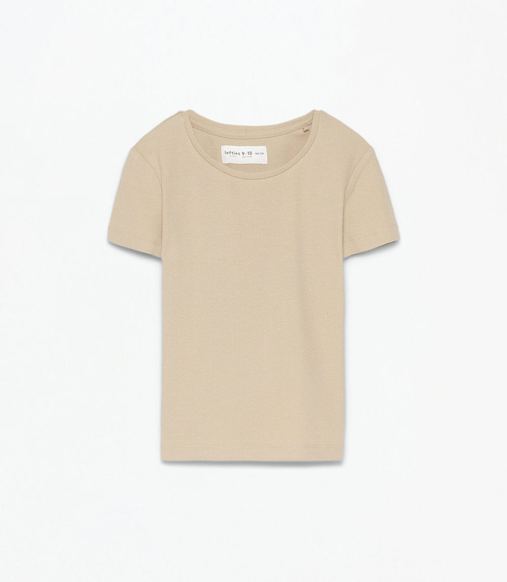 Moudda Lefties - T-Shirt Côtes - Uni Février Fille - Tunisie 2