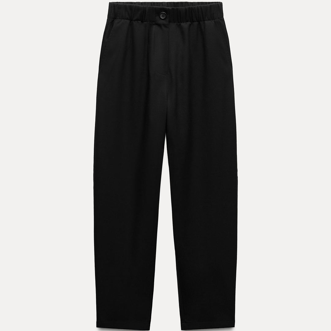Moudda ZARA - Pantalon pyjama en flanelle noire - Tunisie 2