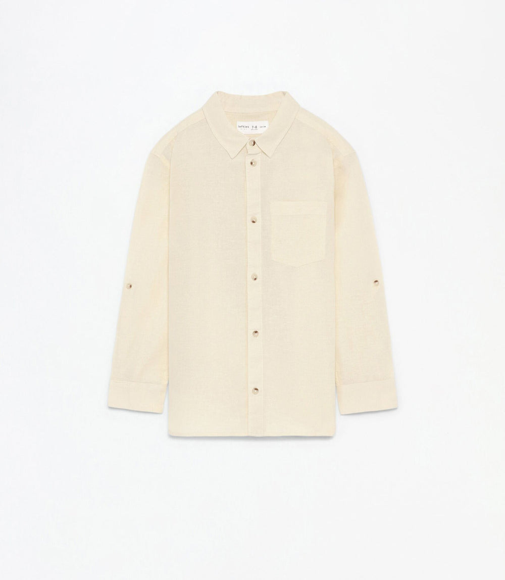 Moudda Lefties - Chemise Lin - Manches Relevables Garçon - Tunisie 2