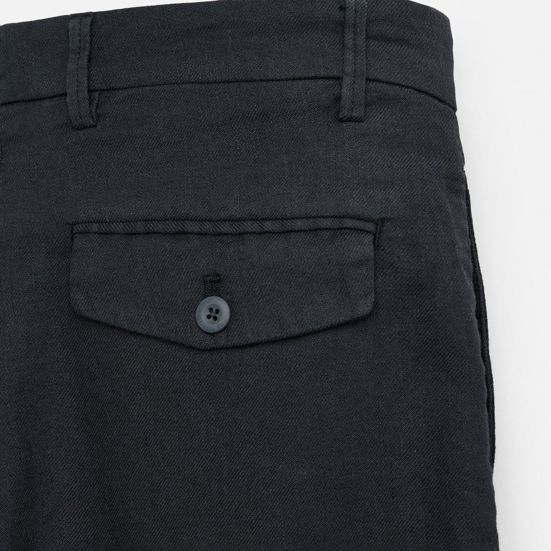 Moudda ZARA - Pantalon Coton/Lin - Marine (Lac Bleu & Aigrette) - Tunisie 4