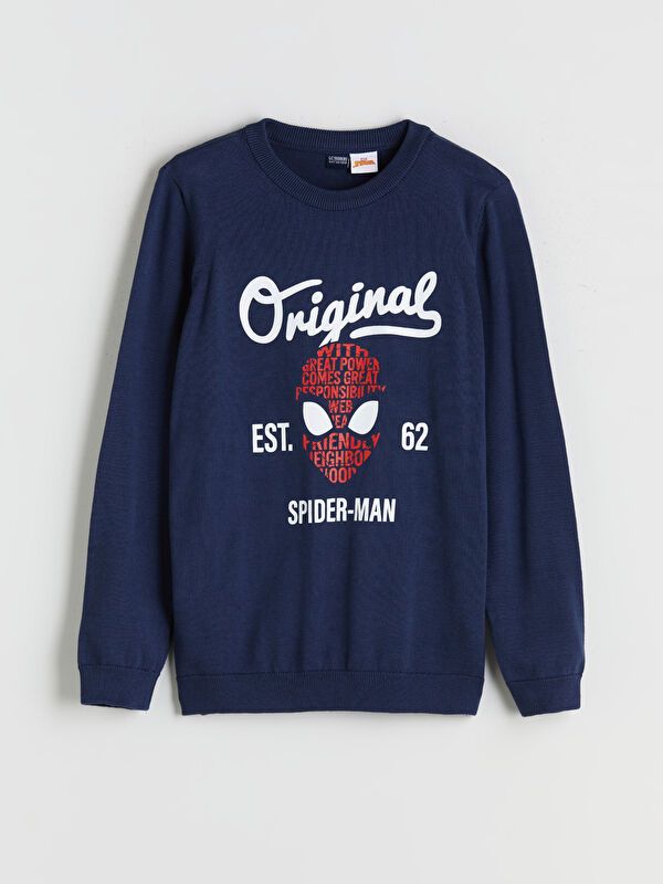 Moudda LC Waikiki - Pull tricot Z4 Garçon Marine - Tunisie 1