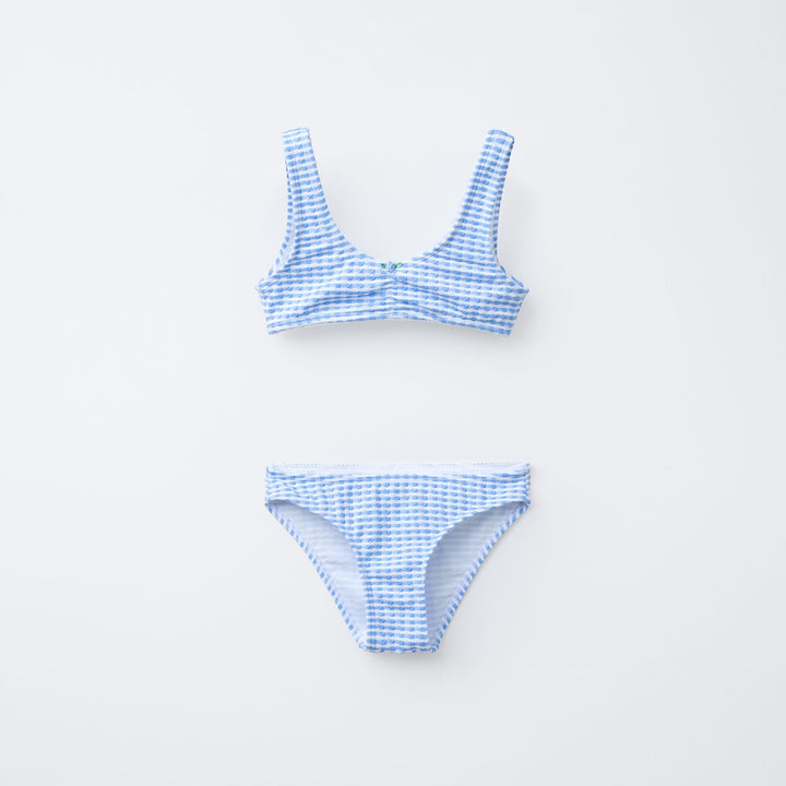 Moudda ZARA - Bikini Fille - Vichy Bleu - Tunisie 1
