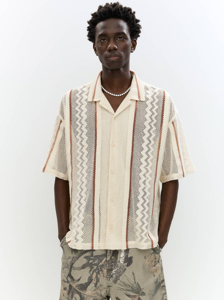 Moudda PULL & BEAR - Chemise Fantaisie - Crochet - Tunisie 2
