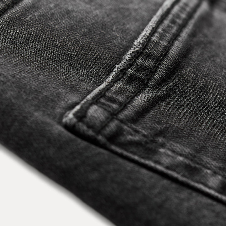 Moudda ZARA - Jean relaxed slim noir antique - Tunisie 5
