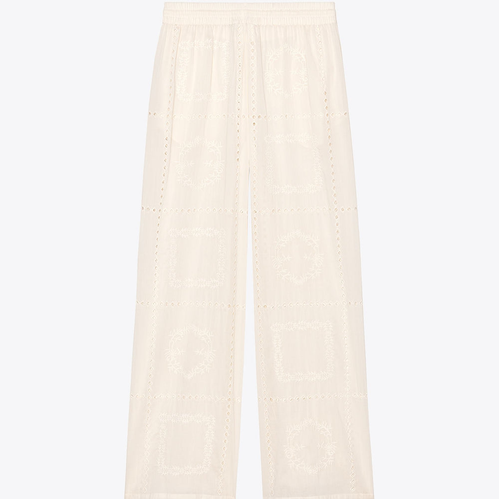 Moudda ZARA - Pantalon Pyjama - Broderie & Perles - Tunisie 2