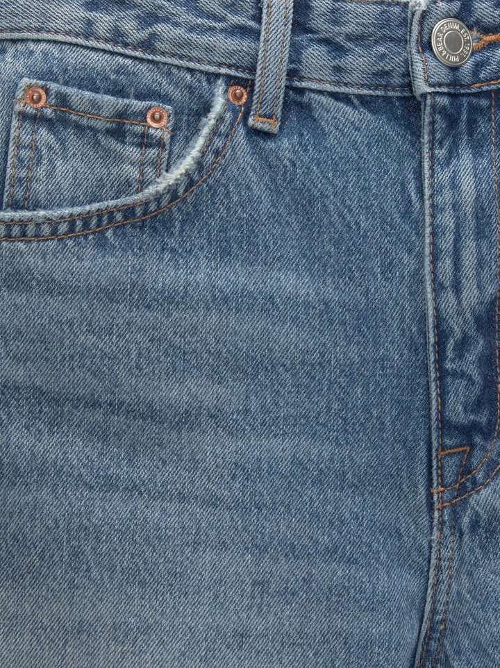 Moudda PULL & BEAR - Bermuda Denim Taille Haute Longue - Tunisie 8