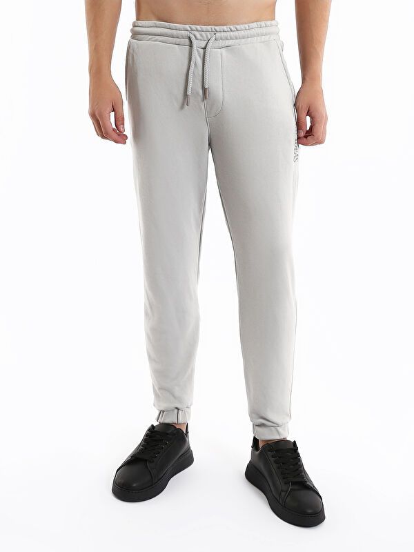 Moudda LC Waikiki - Pantalon en jersey Homme Gris clair - Tunisie 2