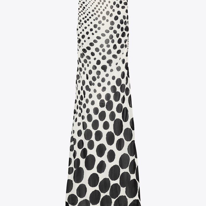 Moudda ZARA - Robe Longue - Pois & Dos Drapé - Tunisie 1