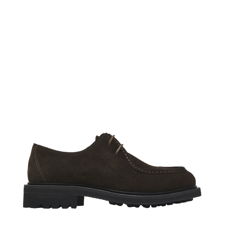 Moudda Massimo Dutti - Chaussure bordeaux daim St. Moritz - Tunisie 1