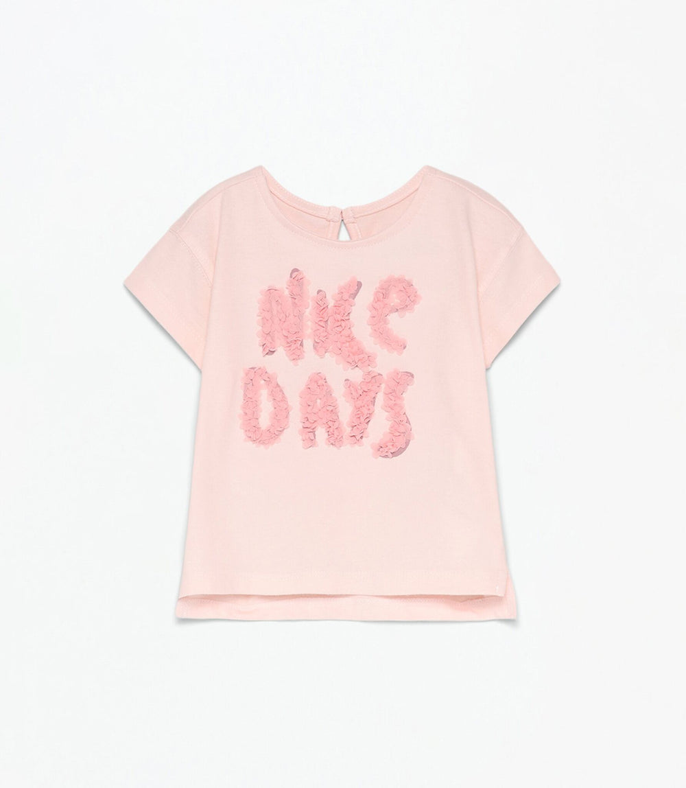 Moudda Lefties - T-Shirt - Appliques Tulle Bébé - Tunisie 2