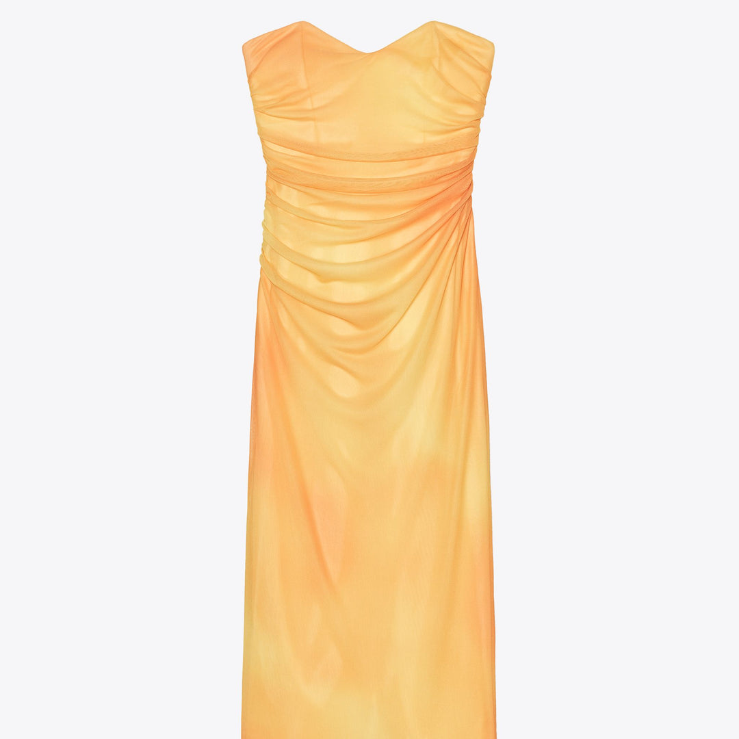 Moudda ZARA - Robe Midi Mesh - Motif & Riz Latéral - Tunisie 1