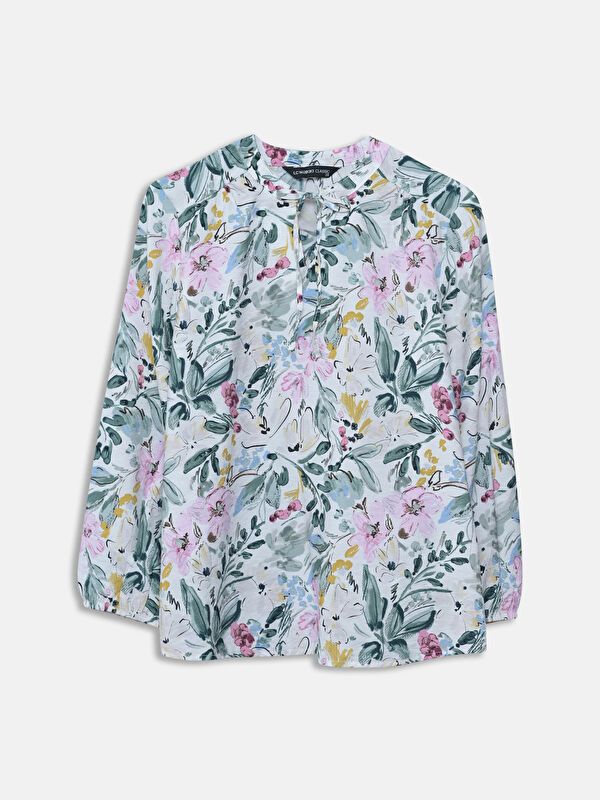 Moudda LC Waikiki - Chemise tissée imprimée cv à manches longues pour Femmes - Tunisie 6