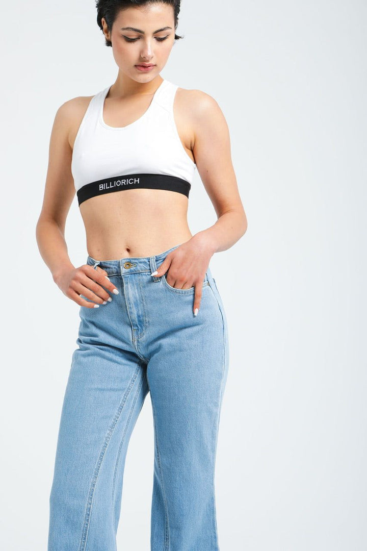 Moudda Billiorich - Jean Évasé Taille Haute Femme - 2