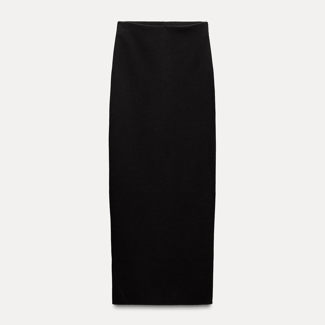 Moudda ZARA - Jupe Longue Fendue Maille Stretch - Tunisie 1