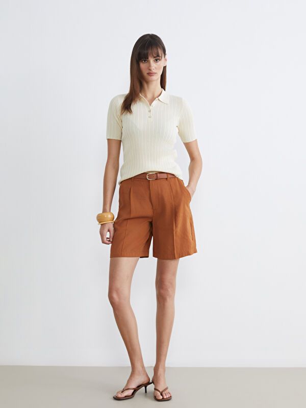 Moudda LC Waikiki - Pull manches courtes en tricot pour Femme - Tunisie 2