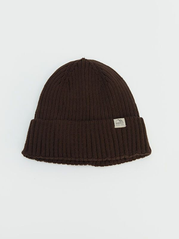 Moudda LC Waikiki - Bonnet tricot Homme Brun foncé - Tunisie 1