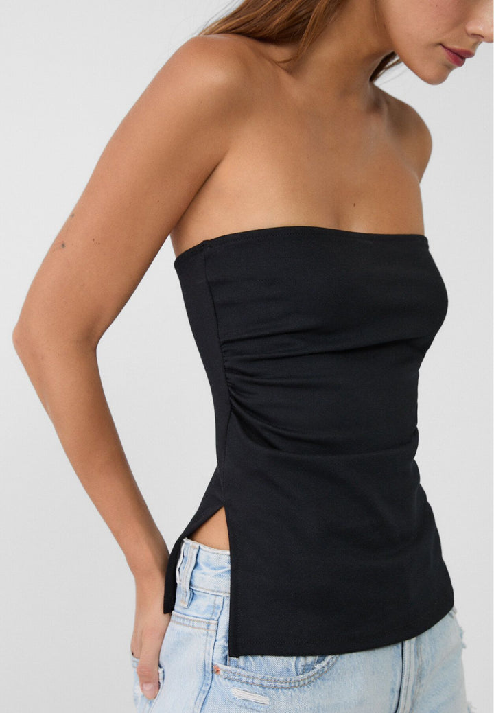 Moudda STRADIVARIUS - Top bandeau avec Ouvertures Latérales - Tunisie 4