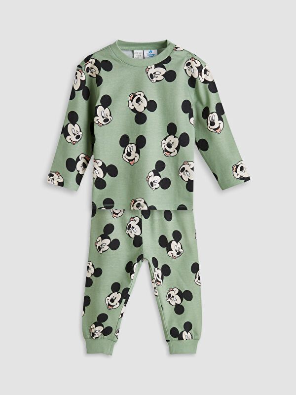 Moudda LC Waikiki - Ensemble jersey sous licence Garçon Imprimé vert - Tunisie 1