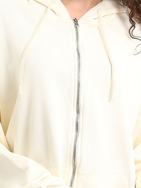 Moudda LC Waikiki - Cardigan en jersey Femme Beige clair - Tunisie 3