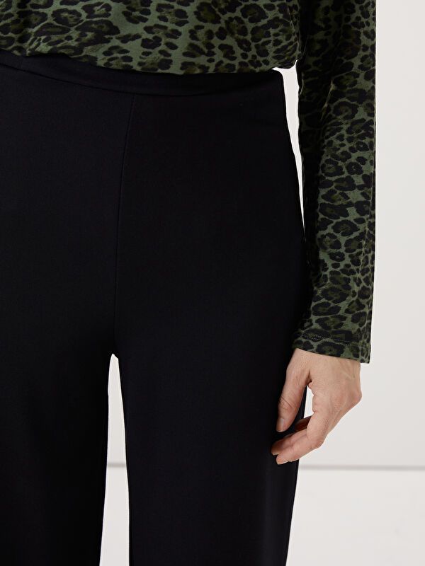 Moudda LC Waikiki - Pantalon jersey Femme Noir - Tunisie 3