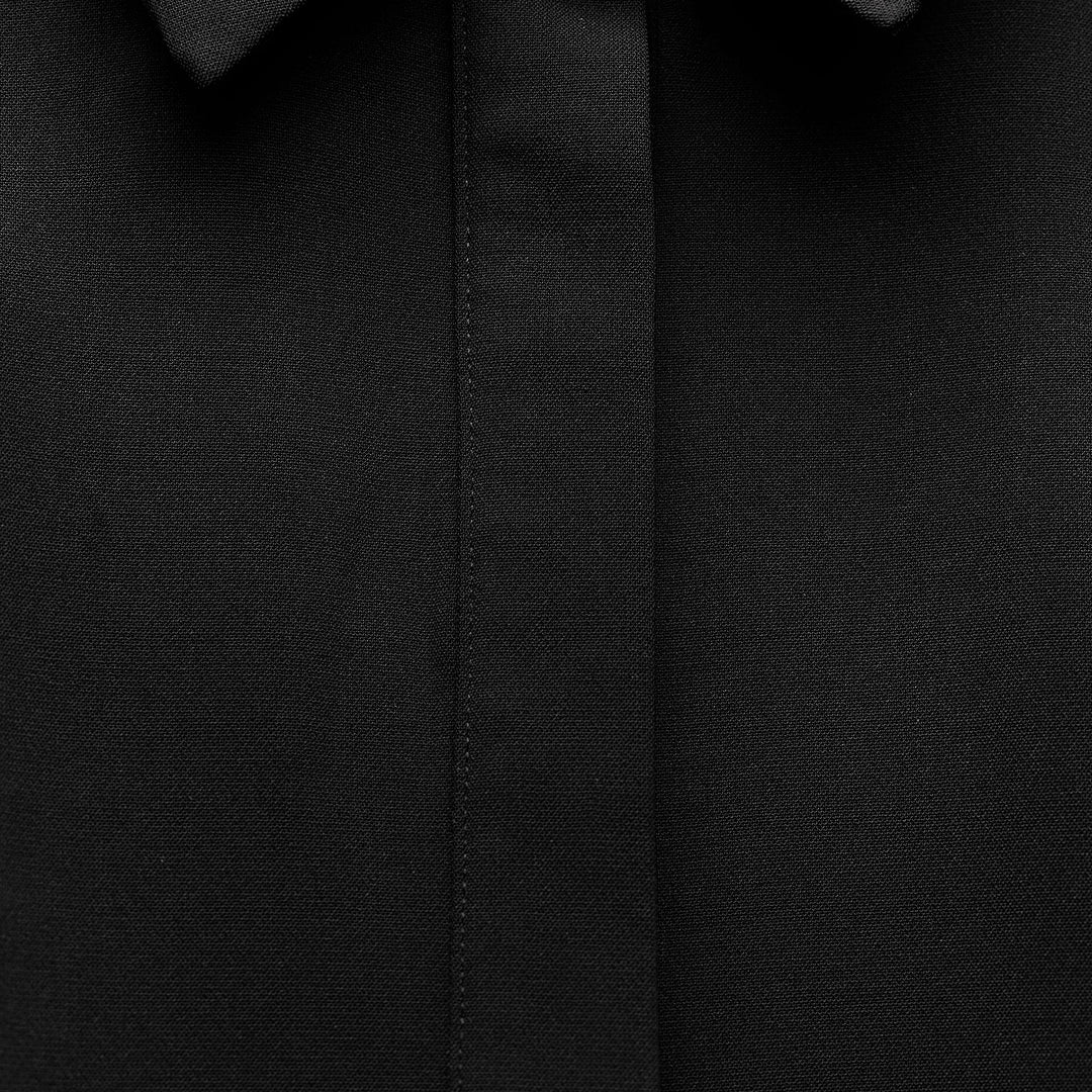 Moudda ZARA - Chemise à ceinture Fine Noire Boucle Dorée - Tunisie 3
