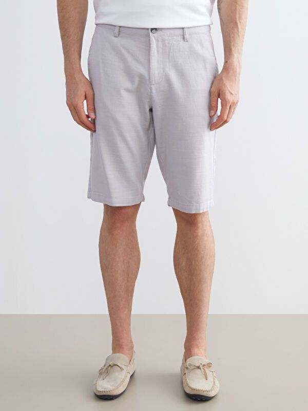 Moudda LC Waikiki - Short / bermuda tissé Homme Gris - Tunisie 2