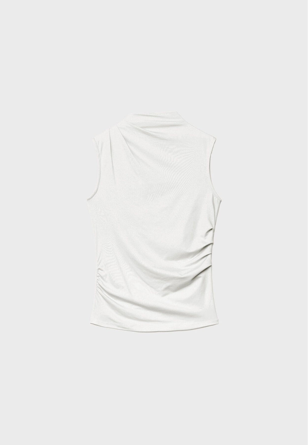 Moudda STRADIVARIUS - T-Shirt S/M avec Col Cheminée Froncé - Tunisie 2