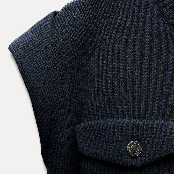 Moudda ZARA - Gilet oversized imitation jean poches devant - Tunisie 4