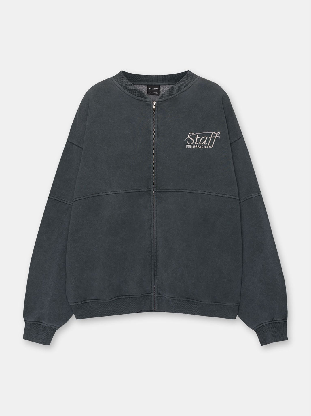 Moudda PULL & BEAR - Sweat Bomber Fermeture Uniforme Staff V24 - Tunisie 4