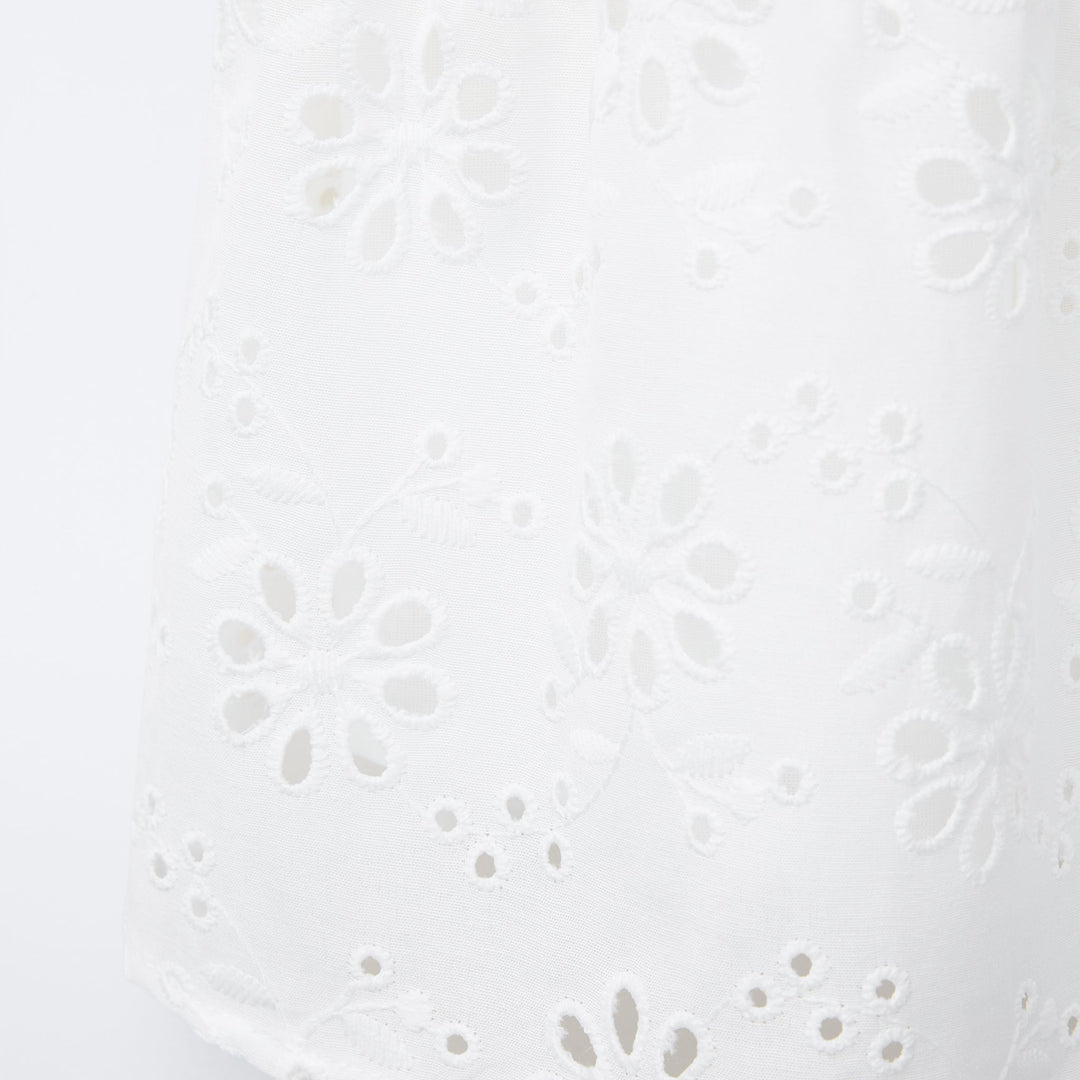 Moudda ZARA - Robe Enfant Blanche Brodée - Collection Lingerie - Tunisie 4
