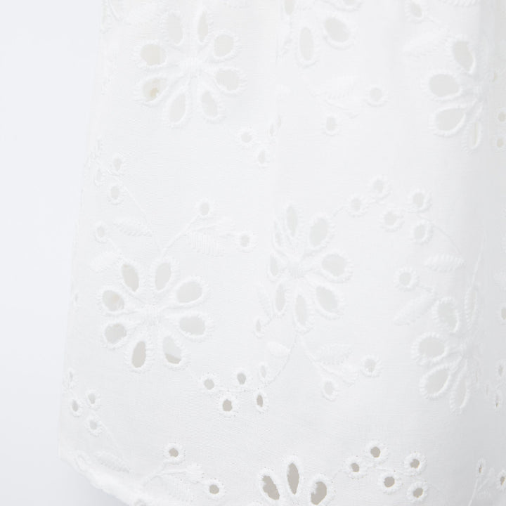 Moudda ZARA - Robe Enfant Blanche Brodée - Collection Lingerie - Tunisie 4