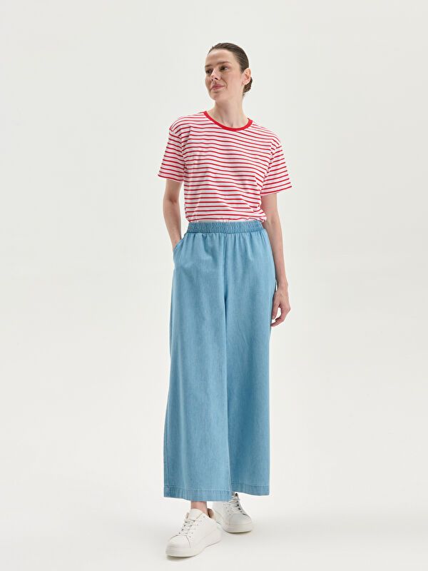 Moudda LC Waikiki - pantalon tissé en jean pour Femmes - Tunisie 1