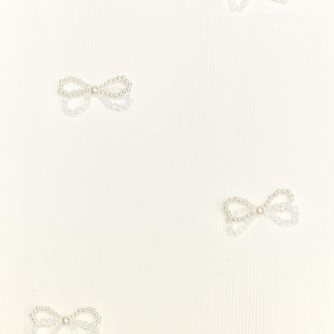 Moudda ZARA - T-Shirt - Strass & Nœuds - Tunisie 3