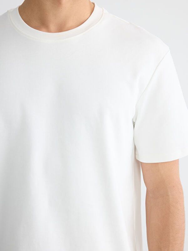 Moudda LC Waikiki - T-shirt basique col rond manches courtes en jersey pour Homme - Tunisie 3