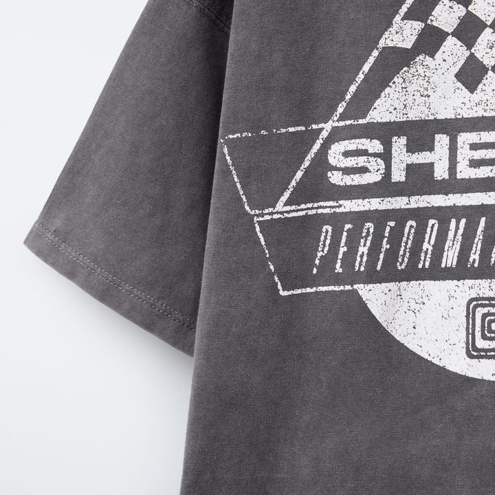 Moudda ZARA - T-Shirt - Imprimé Devant Shelby - Tunisie 4