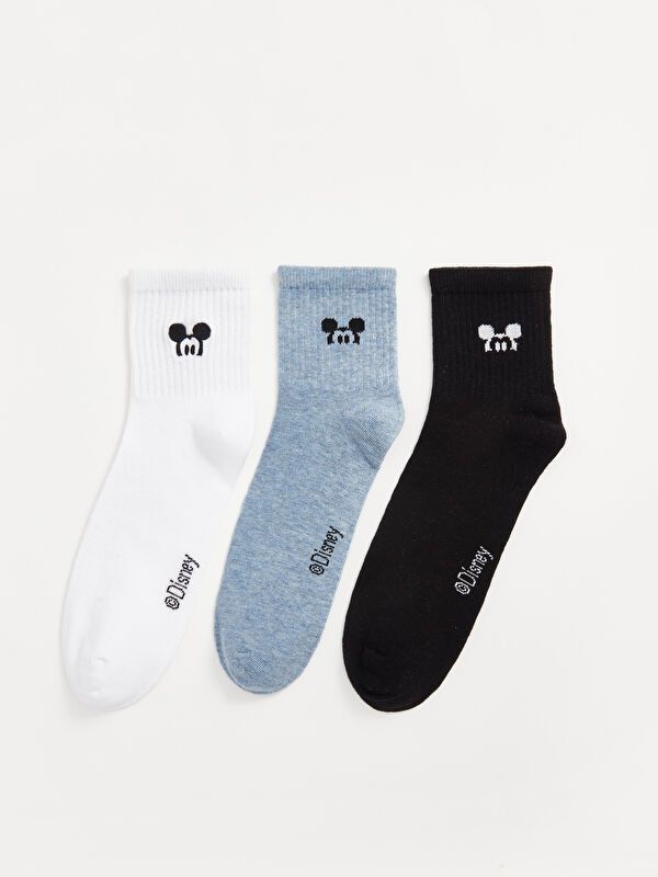 Moudda LC Waikiki - Chaussettes courtes Femme Ecru - Tunisie 1