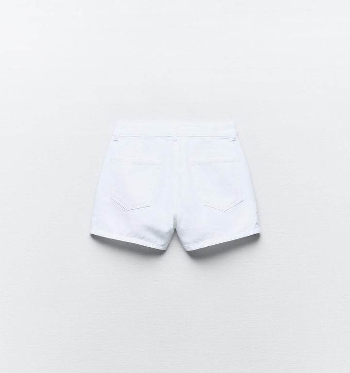 Moudda ZARA - Short-jupe en jean triple bouton - Tunisie 4