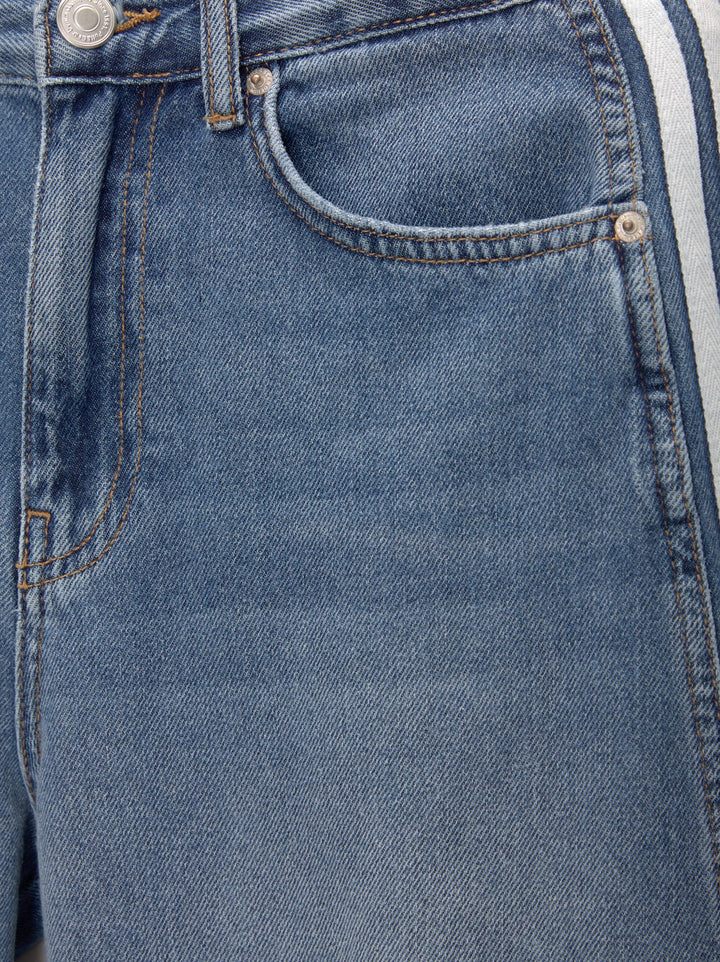 Moudda PULL & BEAR - Pantalon Denim Ballon Rayures - Tunisie 3