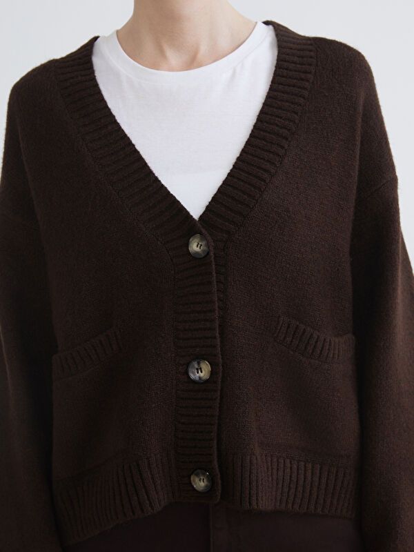 Moudda LC Waikiki - Cardigan tricot cv épais pour Femmes - Tunisie 3
